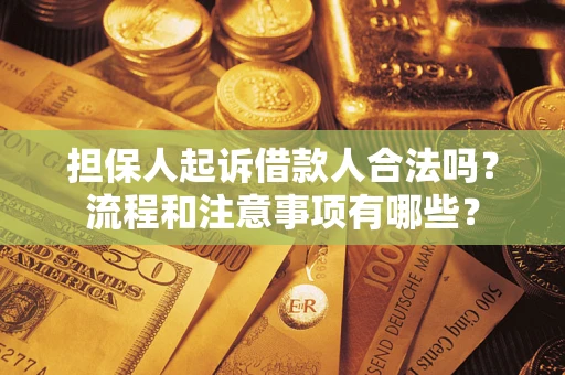 北京担保人起诉借款人合法吗？流程和注意事项有哪些？