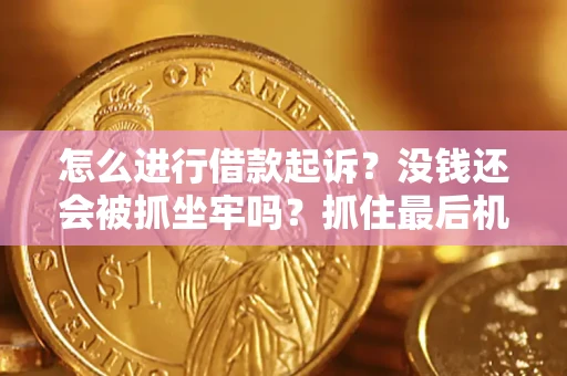 北京怎么进行借款起诉？没钱还会被抓坐牢吗？抓住最后机会！