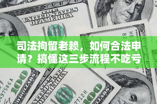 北京司法拘留老赖，如何合法申请？搞懂这三步流程不吃亏！