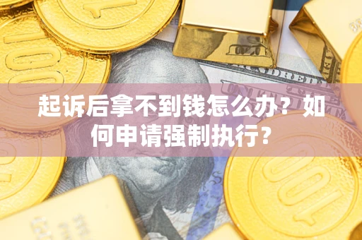 北京起诉后拿不到钱怎么办？如何申请强制执行？