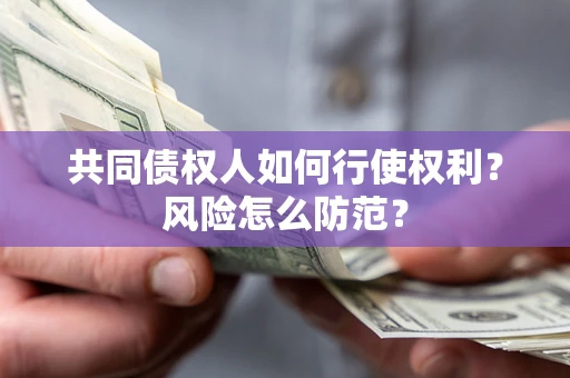 北京共同债权人如何行使权利？风险怎么防范？