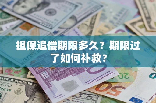 北京担保追偿期限多久？期限过了如何补救？