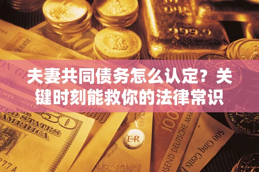 北京夫妻共同债务怎么认定？关键时刻能救你的法律常识