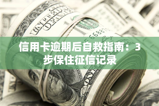 北京信用卡逾期后自救指南：3步保住征信记录